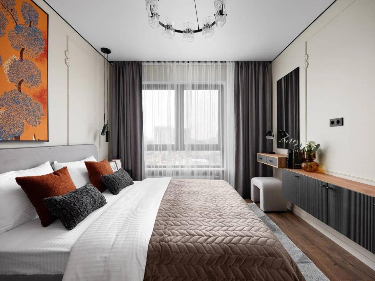 Great Apartment In The Center Of Almaty Exterior foto